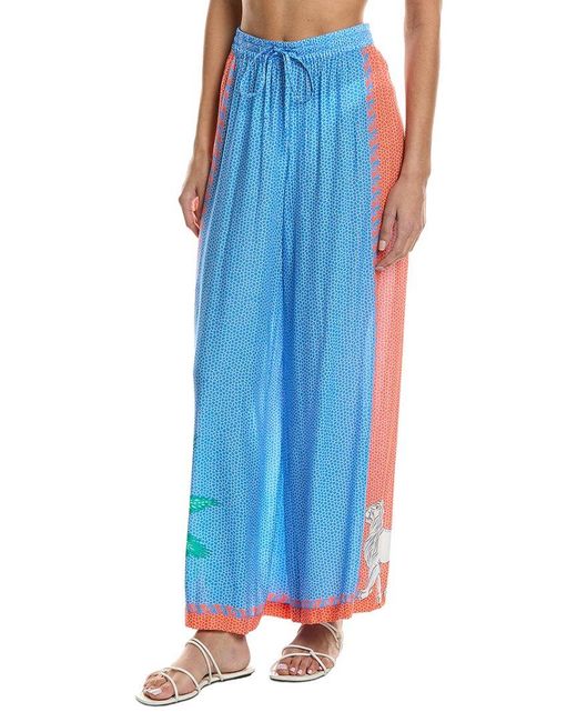 Johnny Was Blue Jaw X Paolita Pigalle Trouser