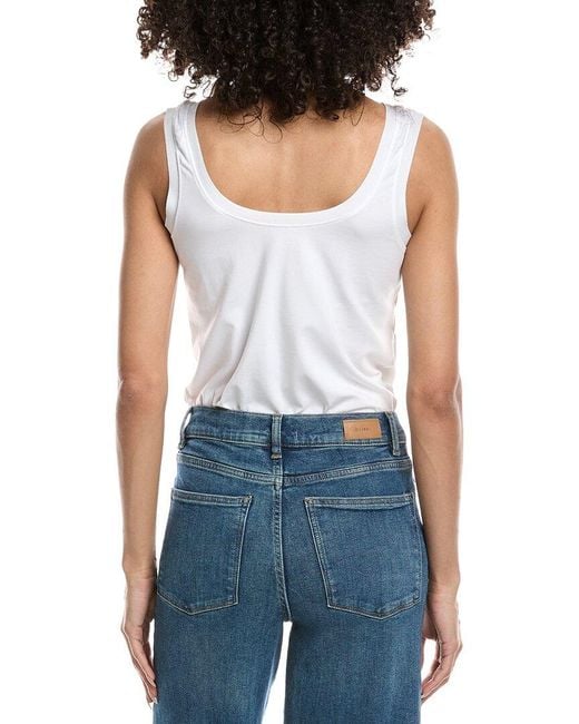 Commando Blue Commando Essential Cotton Tank Bodysuit