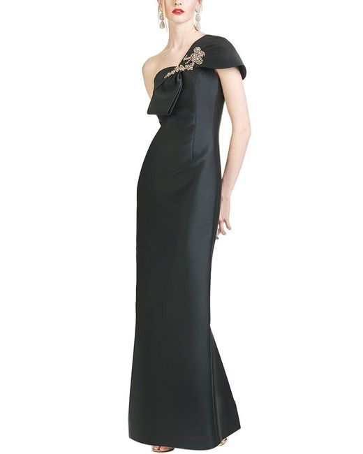 Sachin & Babi Black Ines Gown