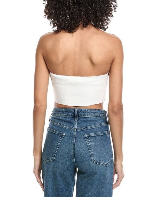 Jonathan Simkhai Blue Falan Bralette