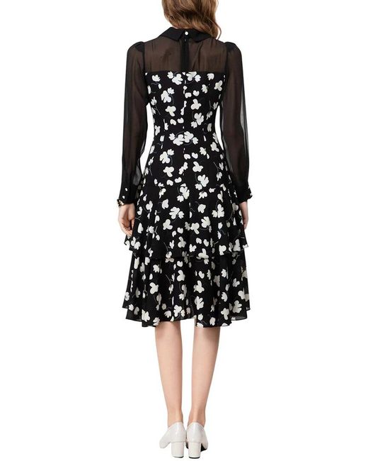 BURRYCO Black Midi Dress