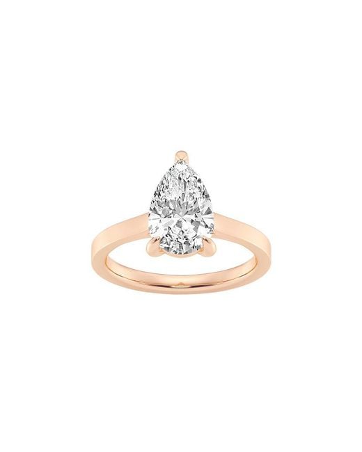 Lab Grown Diamonds White 14K 2.00 Ct. Tw. Lab-Grown Diamond Solitaire Engagement Ring