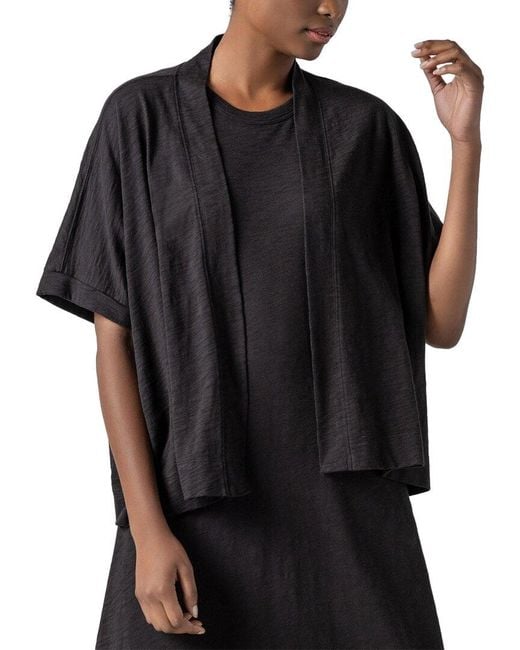 Lilla P Black Travel Cardigan