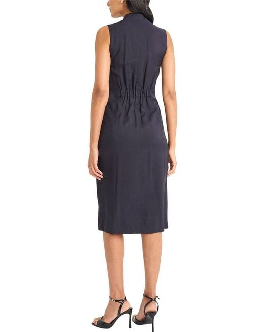 Maggy London Blue Midi Dress