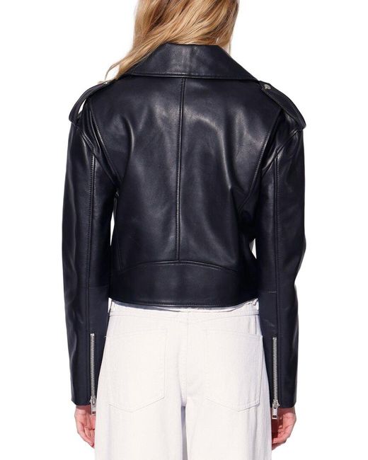 Walter Baker Blue Louie Leather Jacket