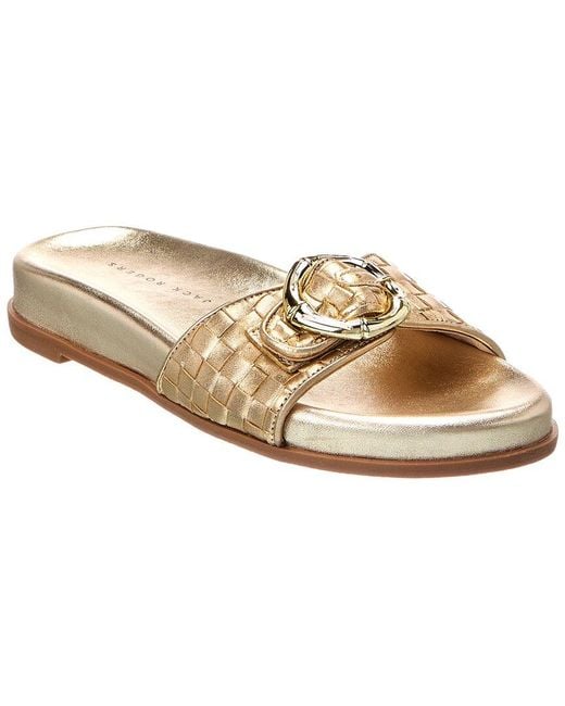 Jack Rogers Natural Essex Leather Sandal