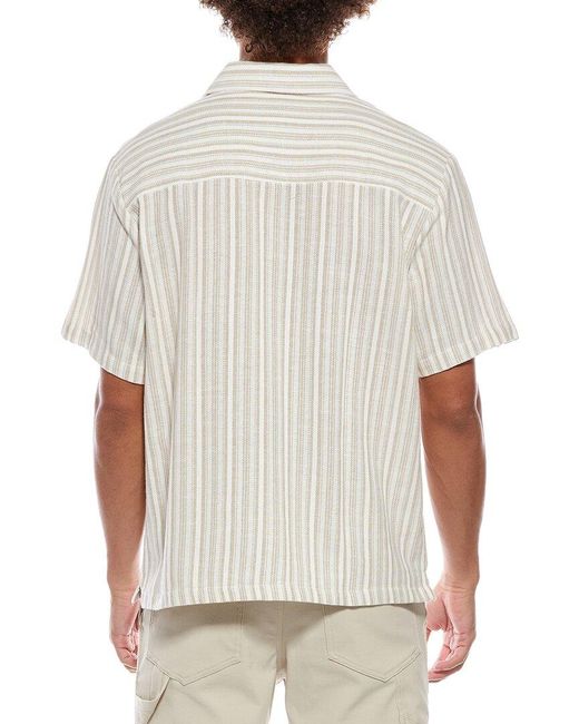 Sovereign Code White Stripe Shirt for men