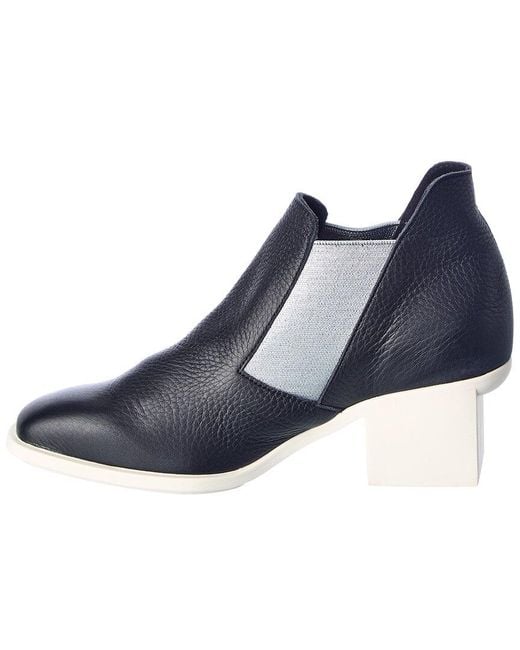 Arche Blue Lymari Leather Flat