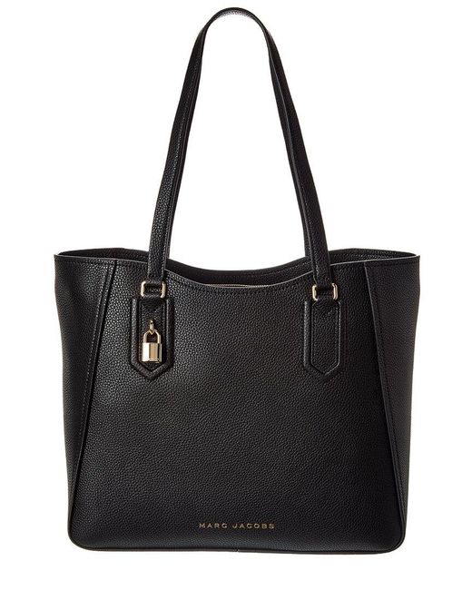 Marc Jacobs Black Work Leather Tote