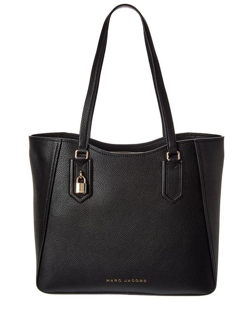 Marc Jacobs Black Work Leather Tote