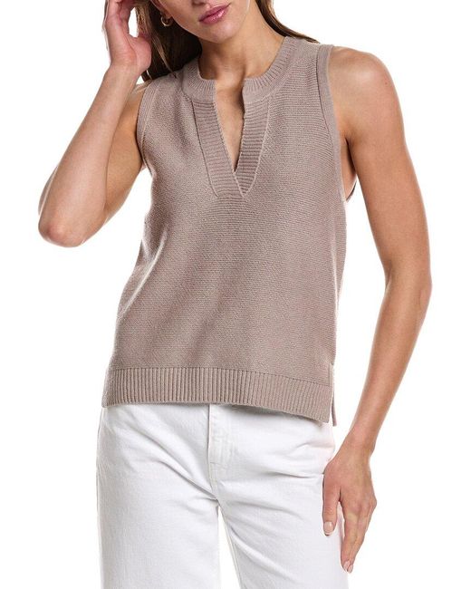 525 America Natural Lillian Knit Tank Top