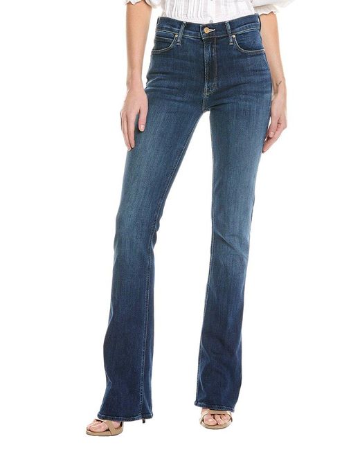 Mother Blue The Runaway Skinny Flare Jean