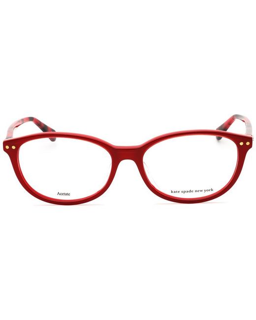 Kate Spade Red Evangeline/F 53Mm Optical Frames