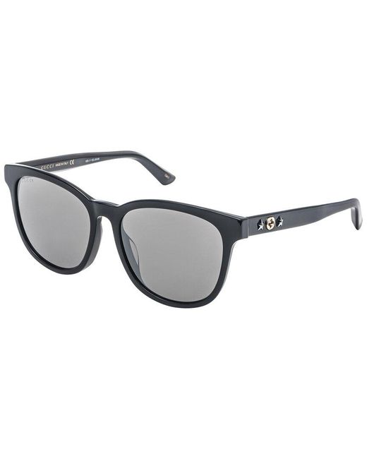Gucci Square Sunglasses Black & Brown GG0232SK