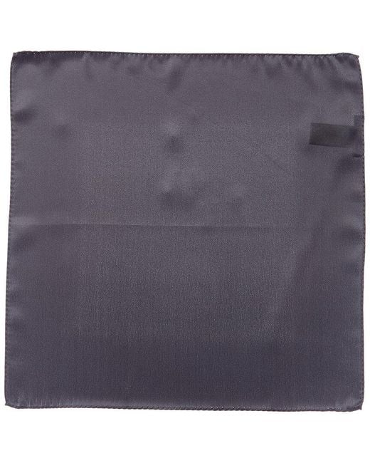 Dolce & Gabbana Purple Silk Pocket Square for men