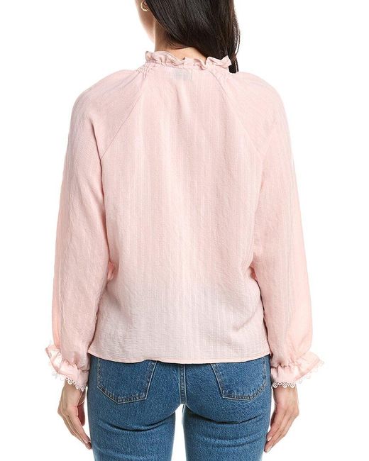 ANNA KAY Red Gustavie Top