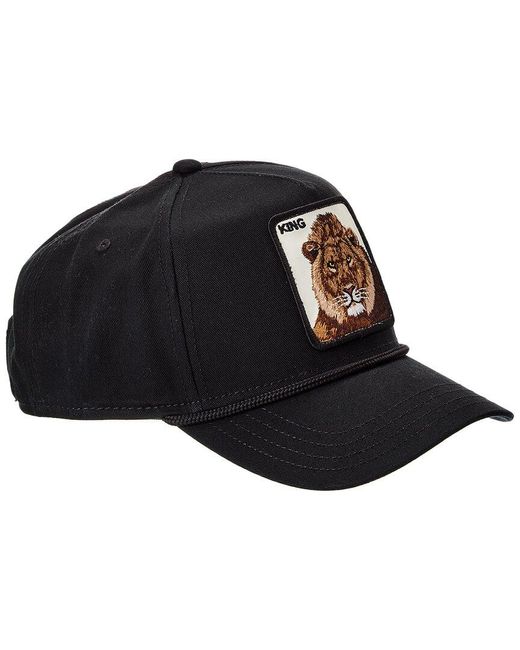 Goorin Bros Black King 100 Trucker Hat for men