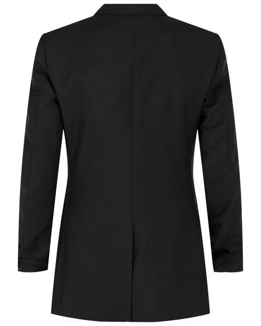 Givenchy Black Wool & Mohair-Blend Jacket for men