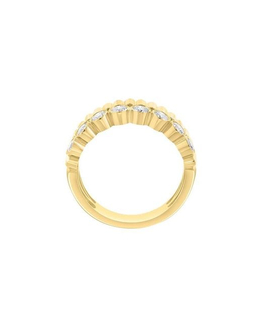 Effy Fine Jewelry Metallic 14K 0.51 Ct. Tw. Diamond Ring