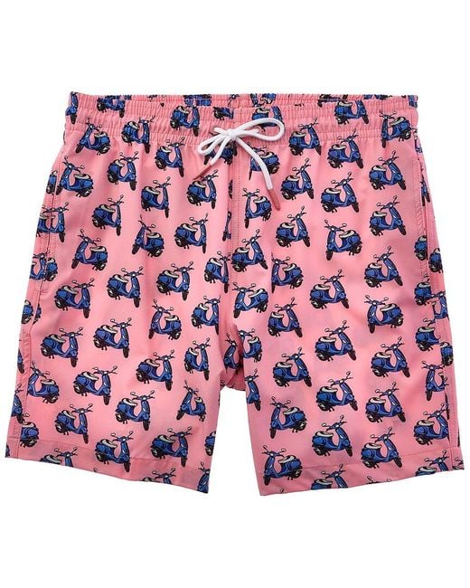 Trunks Surf & Swim Red Sano Swim Short for men