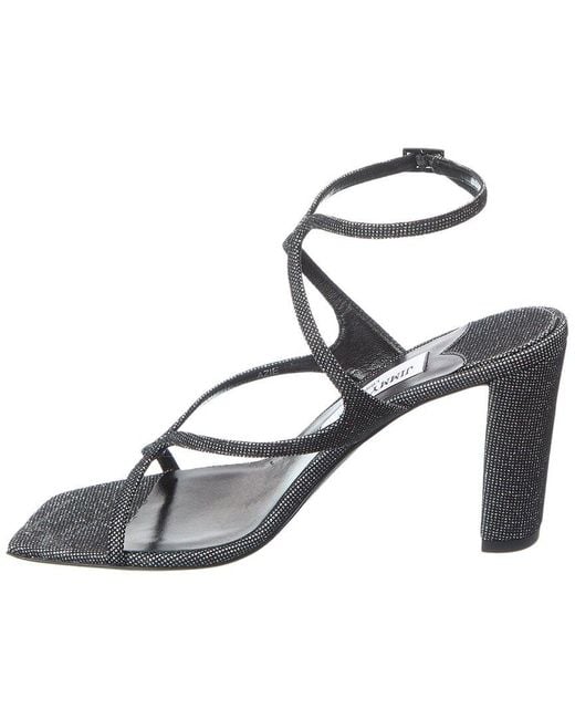 Jimmy Choo Metallic Azie 85 Glitter Sandal