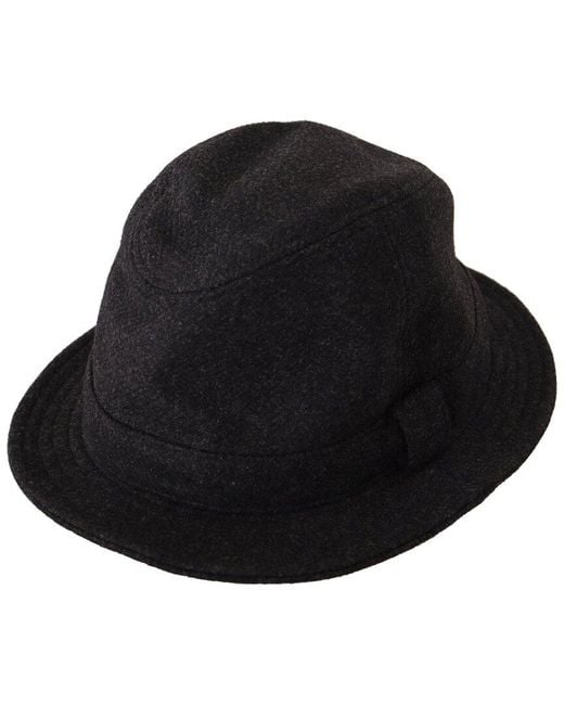 Dolce & Gabbana Black Wool & Cashmere-Blend Hat