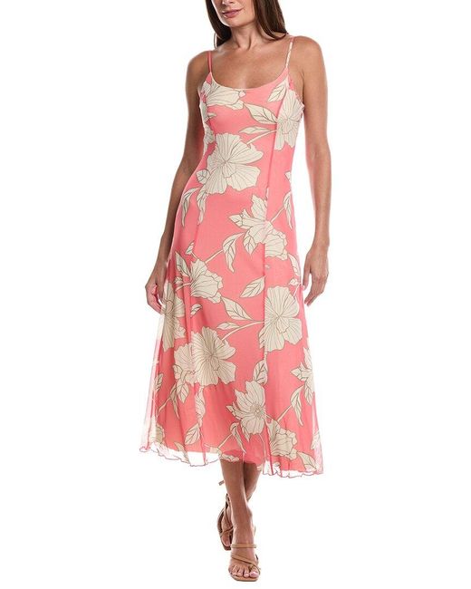 Z Supply Pink Charisma Bloom Maxi Dress