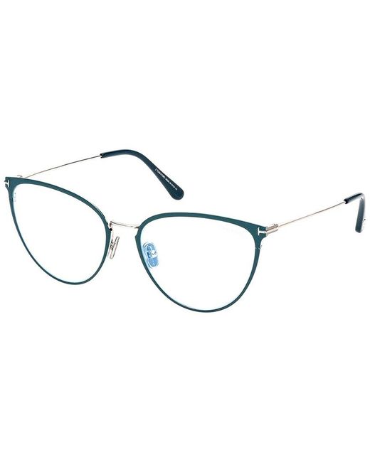 Tom Ford Metallic Ft5840-B 56Mm Optical Frames