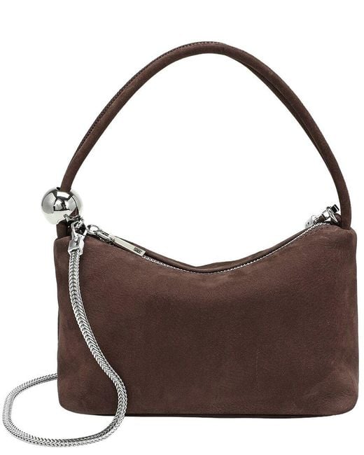 Tiffany & Fred Paris Brown Tiffany And Fred Paris Mini Suede Leather Shoulder Bag