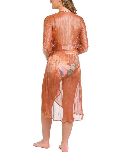 La Blanca Orange Twist Coverup