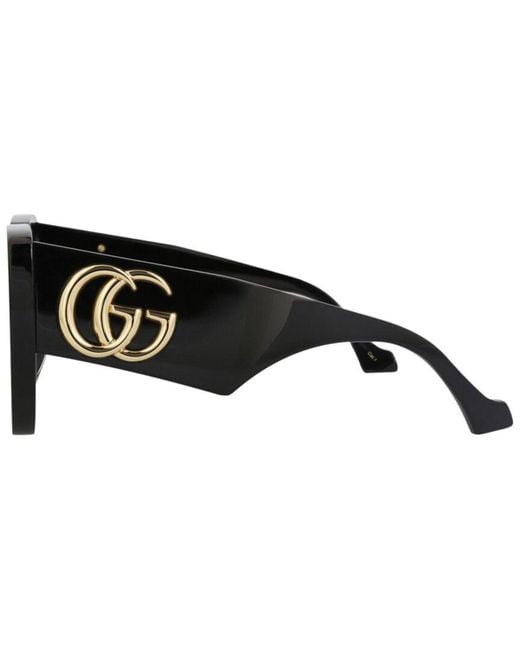Gucci Black 54Mm Sunglasses