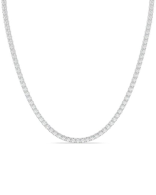 Lab Grown Diamonds White 14K 5.00 Ct. Tw. Lab-Grown Diamond Necklace