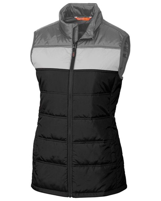 Cutter & Buck Black Thaw Insulated Packable Vest