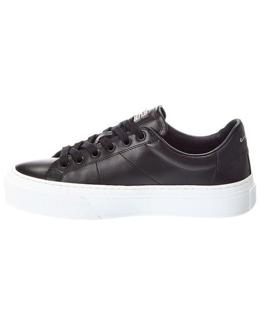 Givenchy Brown Logo Leather Sneaker