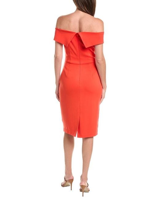 Issue New York Red Sheath Dress