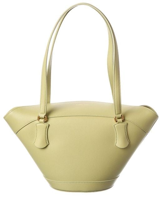 Dolce & Gabbana Metallic Capri Leather Shoulder Bag