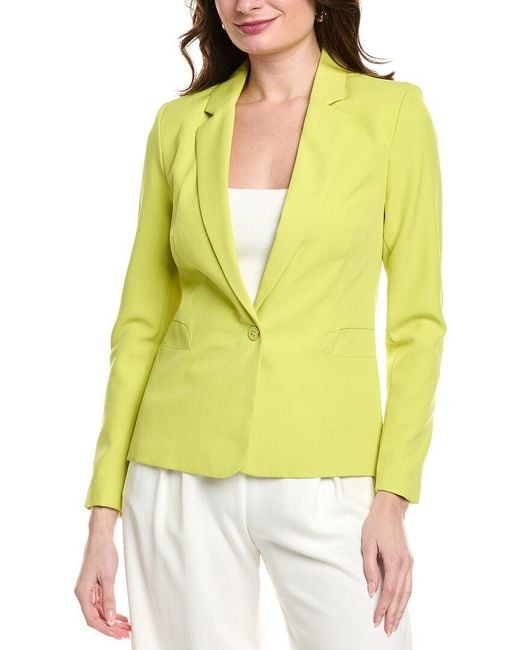Nanette Lepore Yellow Nolita Blazer