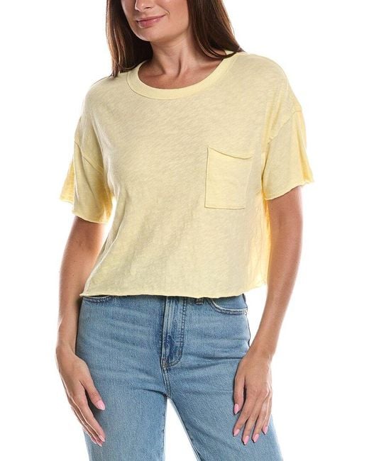 Z Supply Blue Everyday Pocket T-Shirt