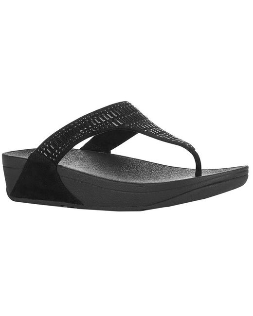 Fitflop Black Incastone Sandal