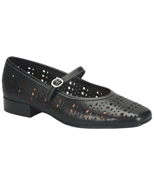 Söfft Black Ellie Leather Flat