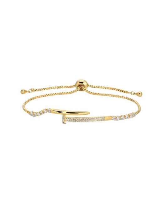 Eye Candy LA Metallic Cz Stack Bracelet