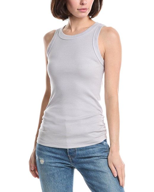 Michael Stars Blue Halley Tank