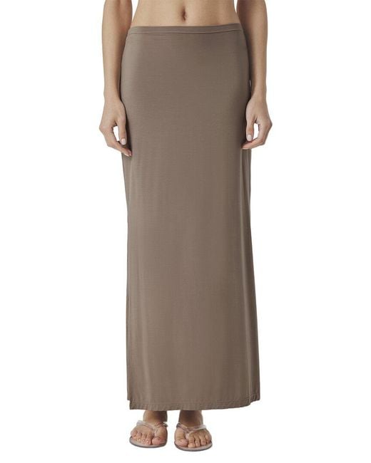Splendid Brown Sunsoft Maxi Skirt