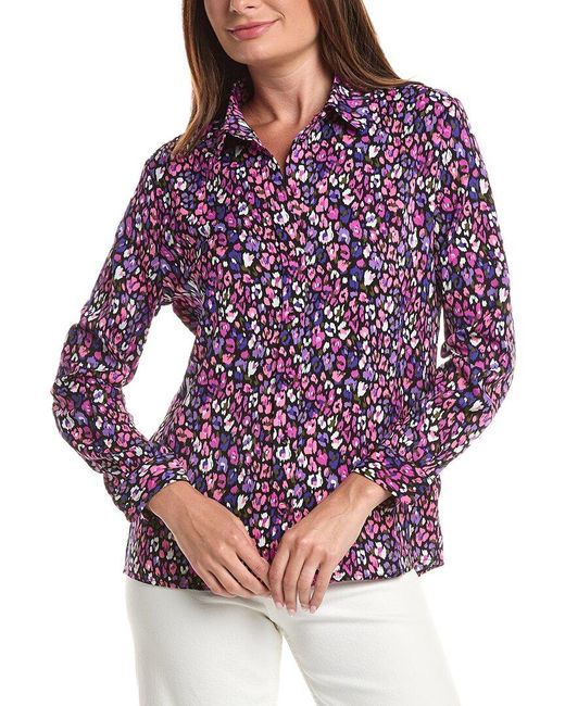 ANNA KAY Purple Kleor Top