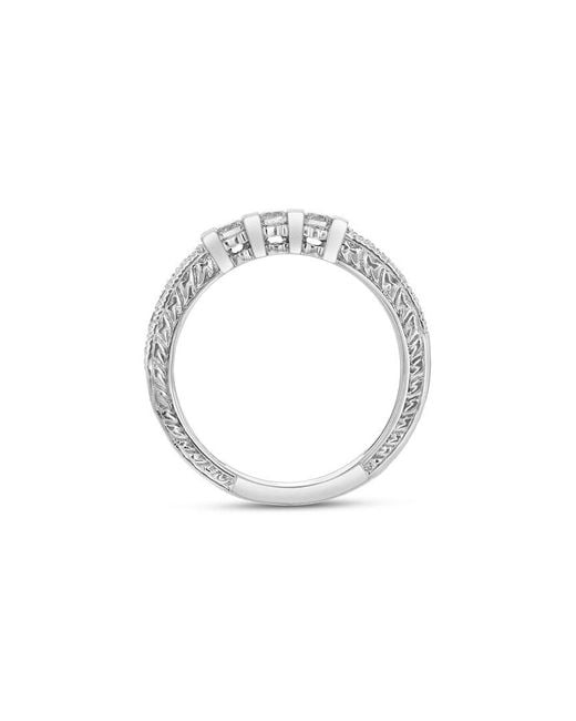 LEVARON White 14K 0.35 Ct. Tw. Diamond Ring