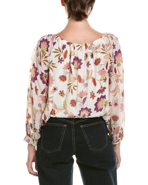 Vince Camuto Red Off-The-Shoulder Blouse