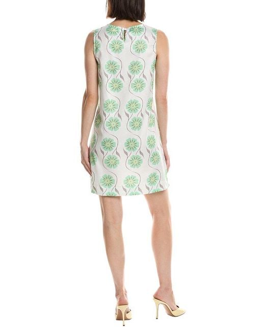 HL Affair Green Sleeveless Mini Dress