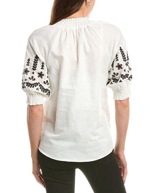 Hale Bob Gray Fallon Short Sleeve Top