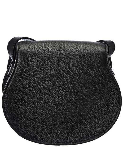 Chloé Black Marcie Leather Bag