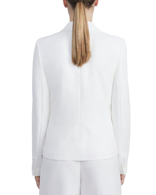 Lafayette 148 New York White Plus Eastman Blazer